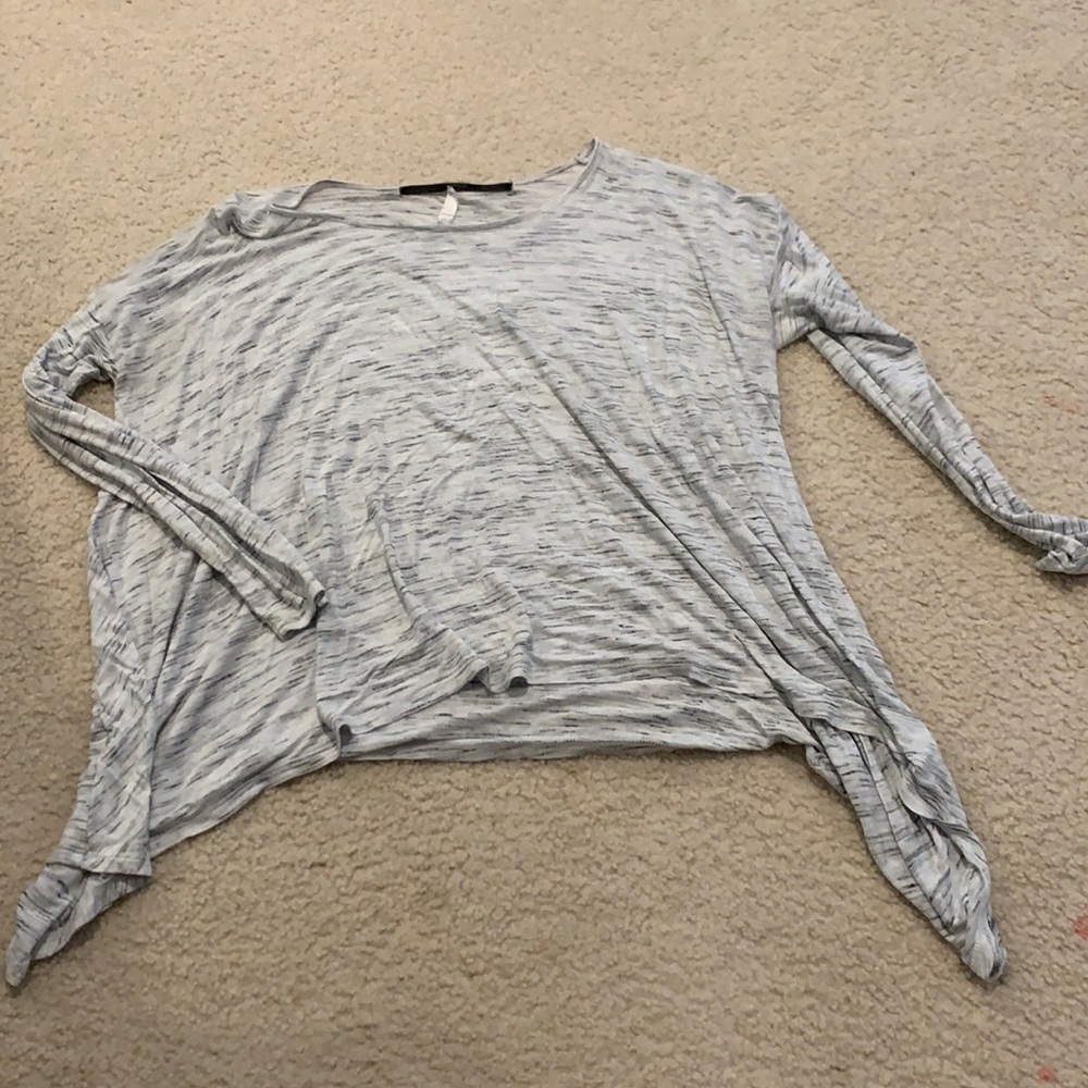 Women’s long sleeve asymmetrical top